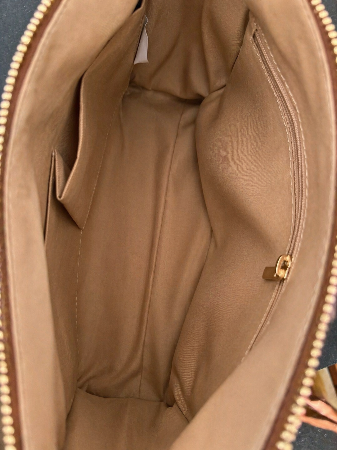 Blinkende bronzen handtas - Collectie Vittoria