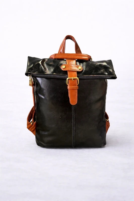 Rolltop Rugzak – Zwart – Ruim, Modern en Waterafstotend