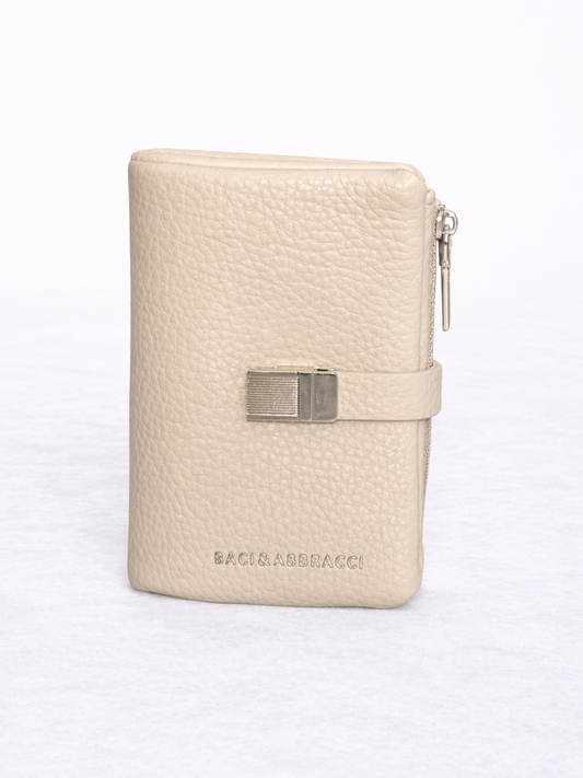 Tijdloze portefeuille in elegante crème/beige – stijlvol & praktisch