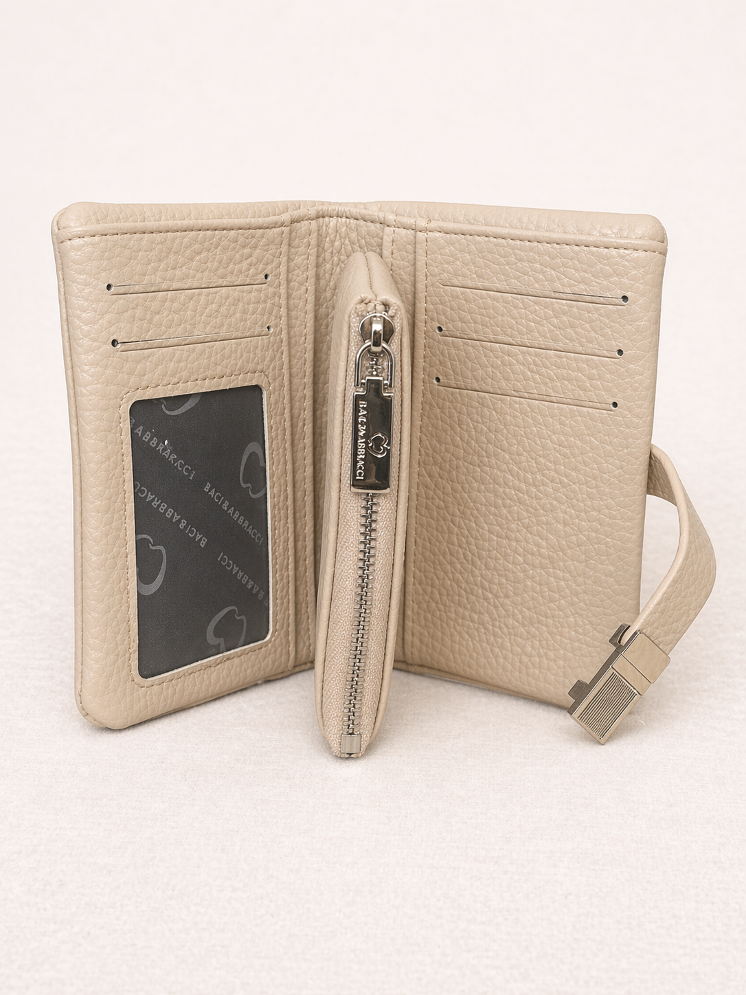 Stijlvolle portefeuille in taupe-beige – warme, elegante kleur