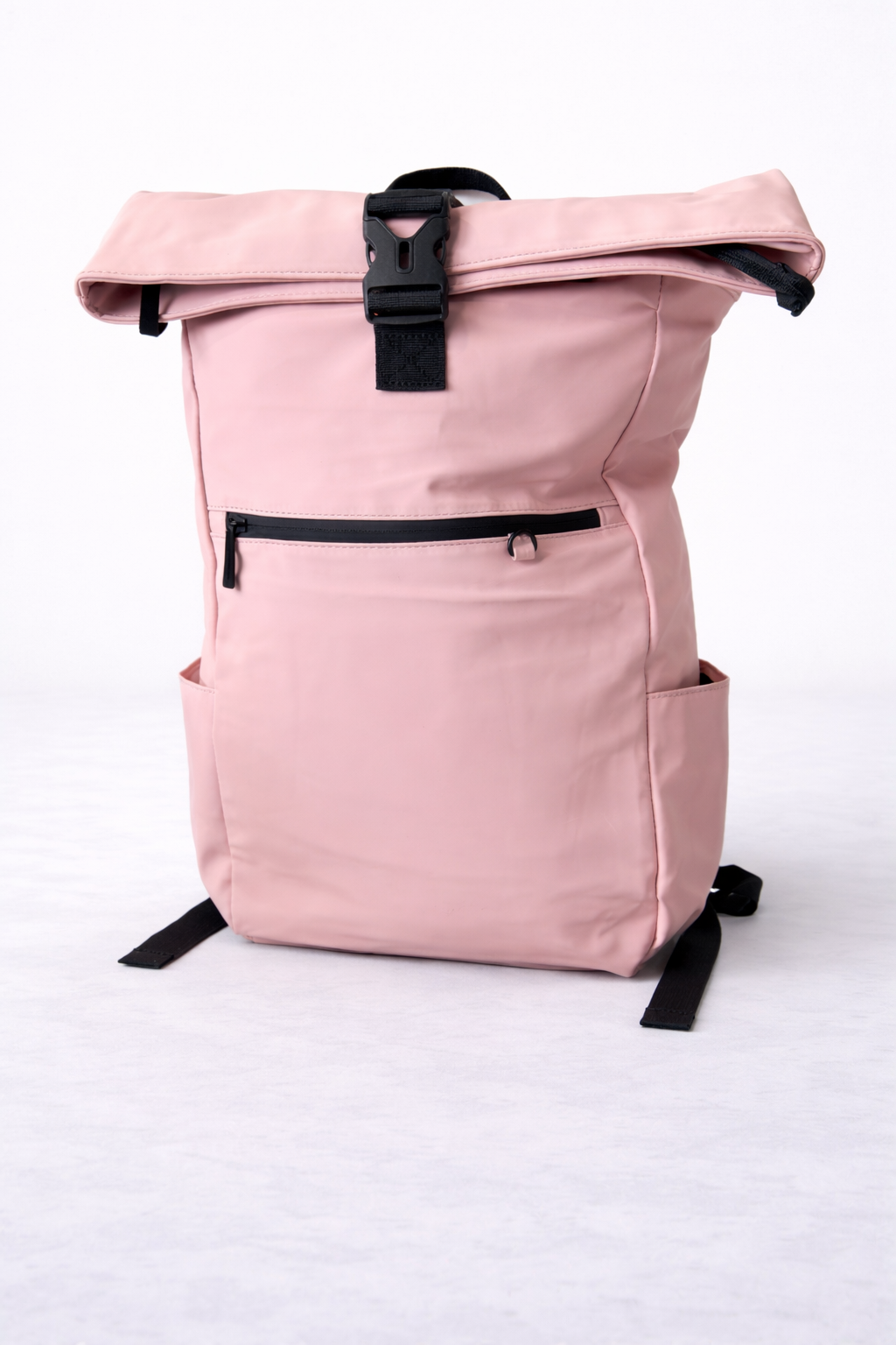 Roze Rolltop Rugzak – Ruim, Waterafstotend en Ideaal voor Dagelijks Gebruik & Reizen