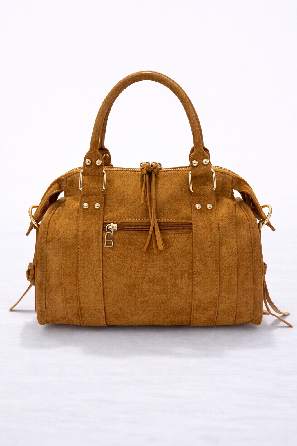 Cognac handtas dames – Vittoria collectie – schoudertas & crossbody 30x20x15 cm