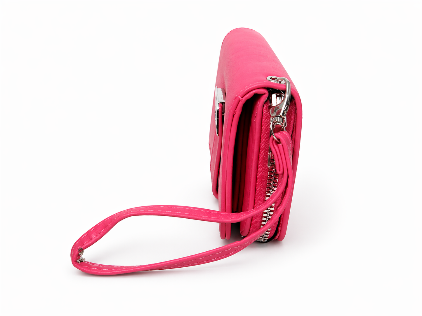 Stijlvolle Roze Portefeuille – Compact & Praktisch