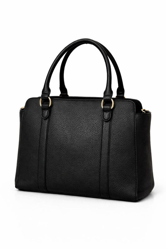 Zwarte Handtas met Riem – Elegant & Praktisch