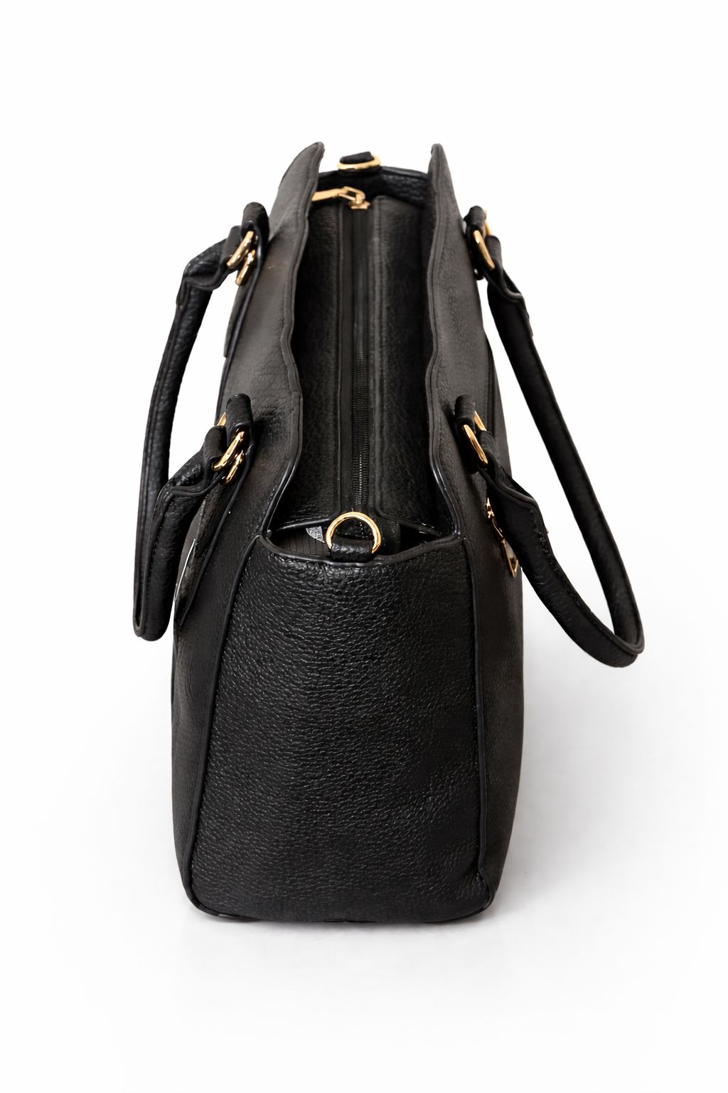 Zwarte Handtas met Riem – Elegant & Praktisch
