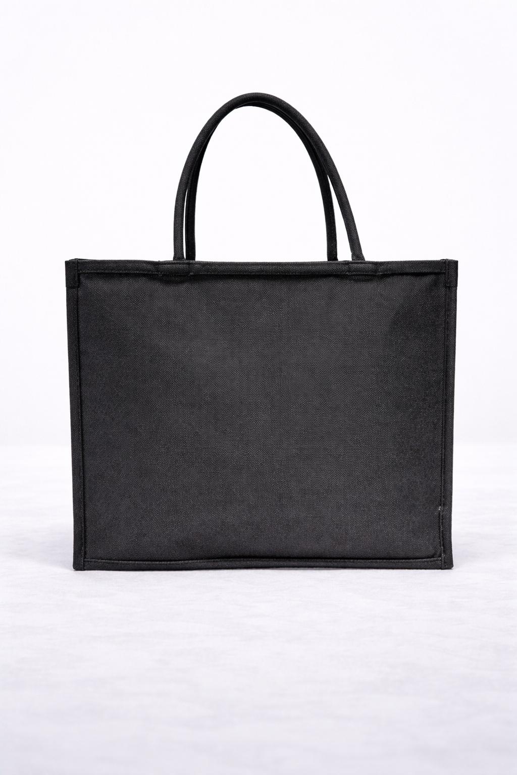 Zwarte Strandtas stijlvol – Ruim, Praktisch & Elegant