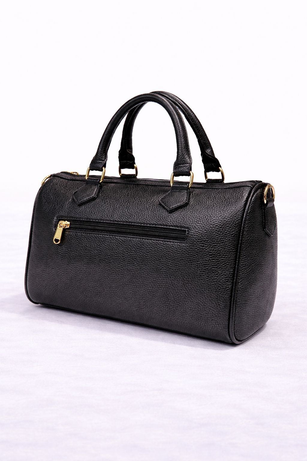 Zwarte Mini Duffle Bag – Stijlvol & Compact